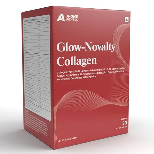 A-One Fitness: Glow-Novalty Collagen - 30 Sachets