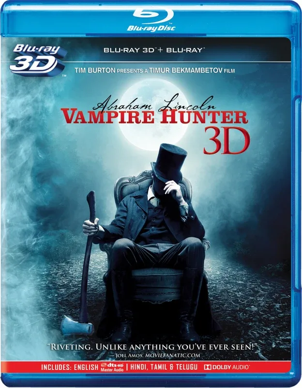 Abraham Lincoln: Vampire Hunter 3D(3D Blu-ray English)