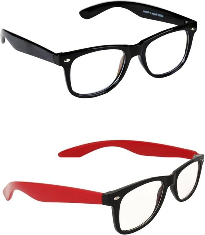 Aligatorr Wayfarer Sunglasses(For Men & Women, Clear)