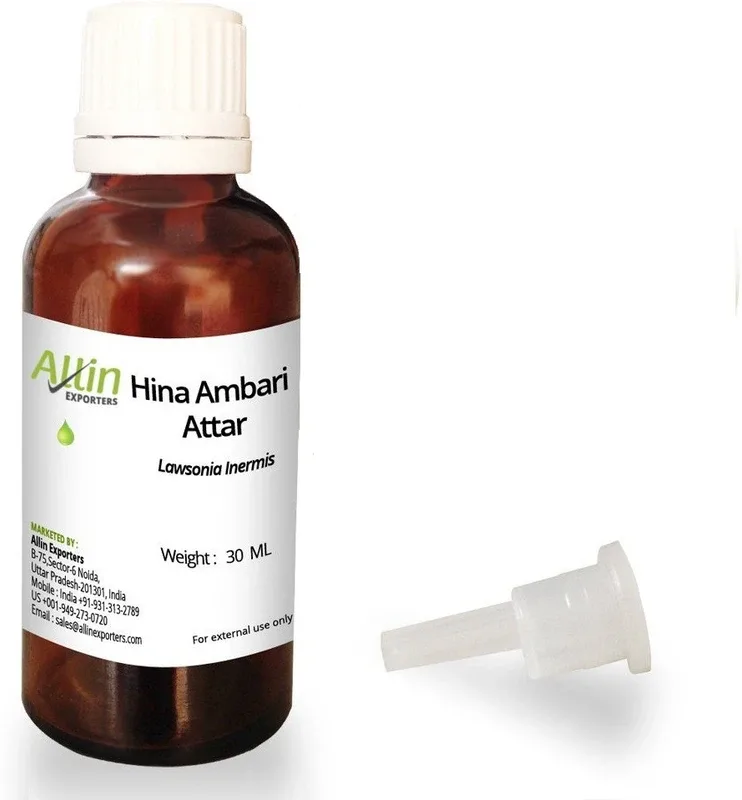 Allin Exporters Hina Ambari Herbal Attar(Amber)