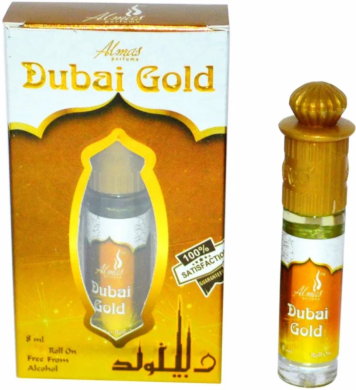 Almas DUBAI GOLD Special pocket Herbal Attar(Gold Musk)