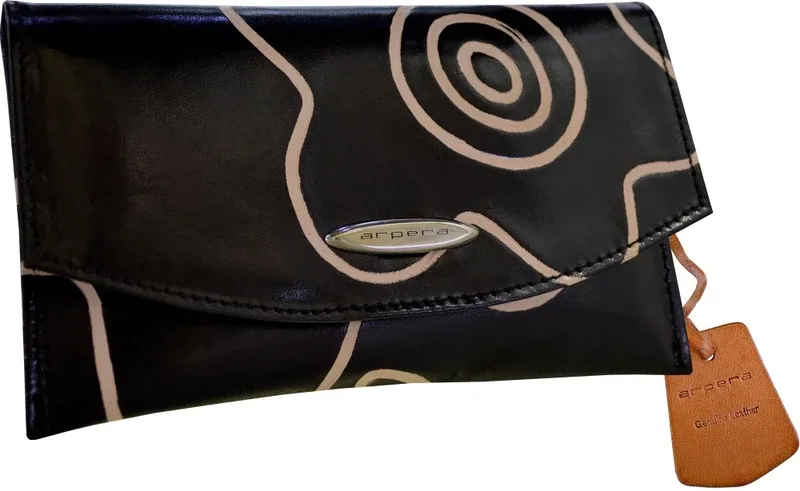 ArtEra Casual Black Clutch