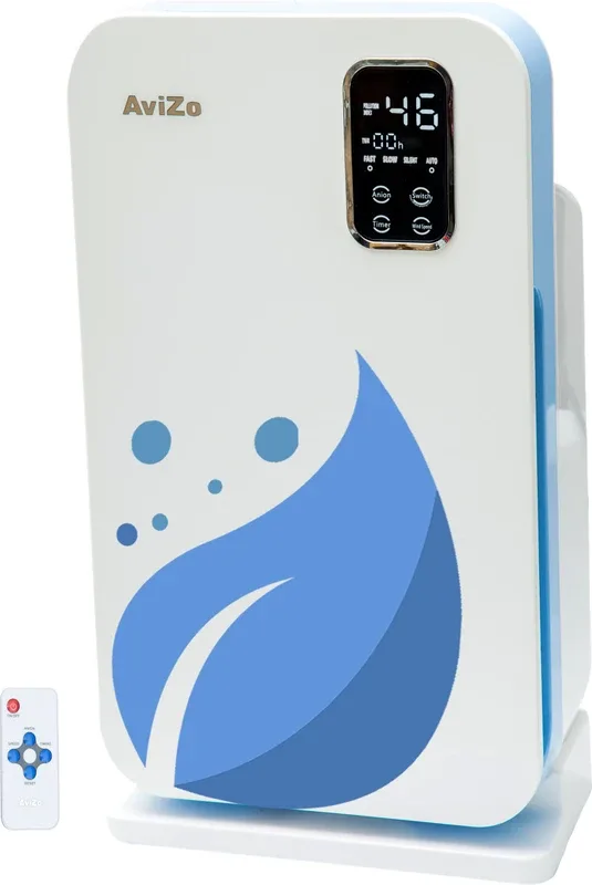Avizo A1606blu Portable Room Air Purifier(White, Blue)