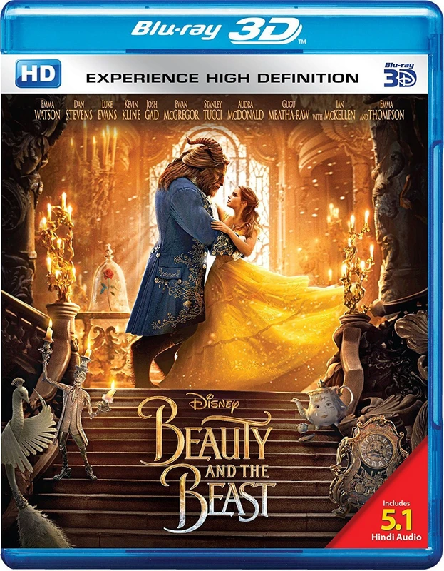 Beauty And The Beast(3D Blu-ray English)