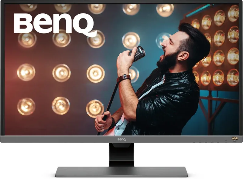 BenQ 80.01 cm (32 inch) 4K Ultra HD LED Backlit VA Panel Premium HDR10 Bezel-Less, Anti-Glare, Brightness Intelligence Plus, 2Wx2 Speakers, 95% DCI-P3, HDMI, DP, USB-C monitor Moni