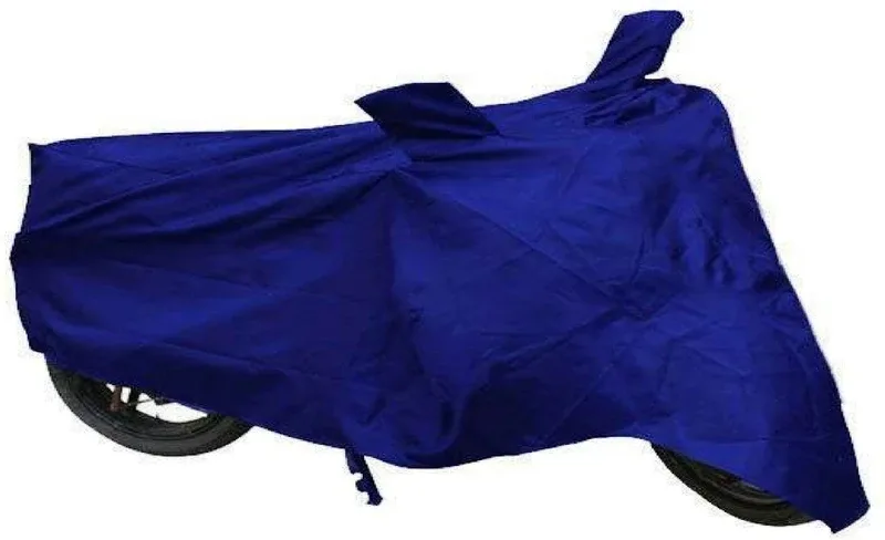 Bombax Two Wheeler Cover for TVS(Apache, Blue)