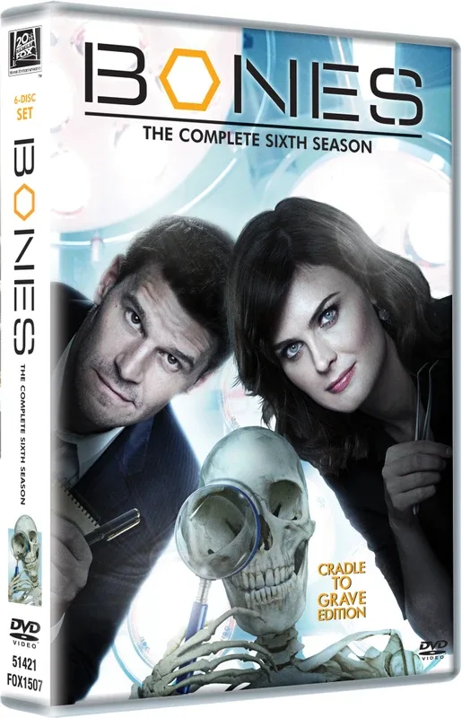 Bones: The Complete - Cradle to Grave Edition (6-Disc Box Set) Season 6(DVD English)