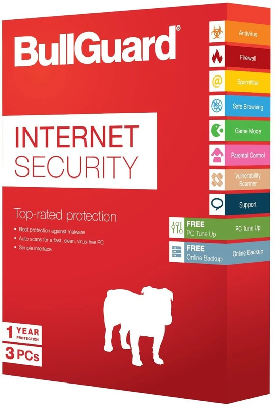 BullGuard Internet Security 3.0 User 1 Year(Voucher)