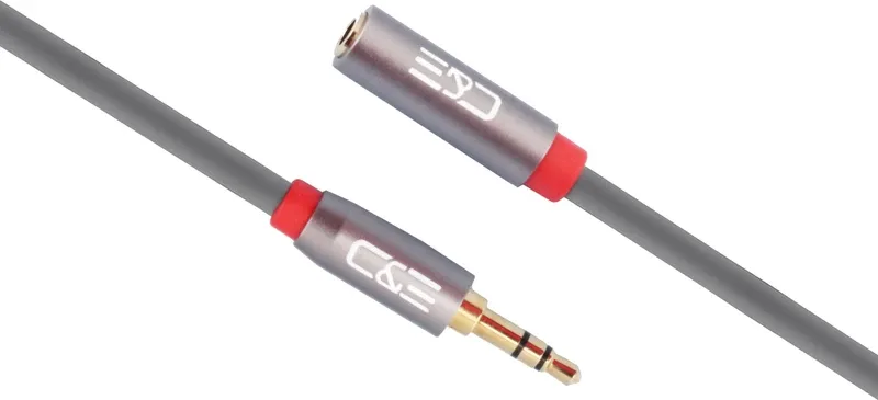 C&E  TV-out Cable CNE54880A(Grey, For Mobile, 15.24 m)
