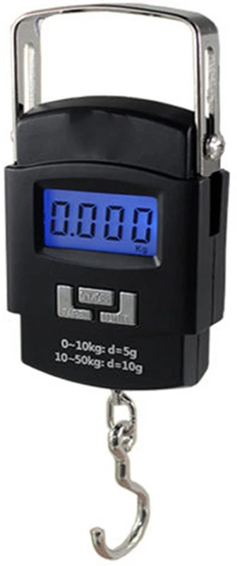 CHAMPION Wide LCD screen display, easy to read Weighing Scale(Black)