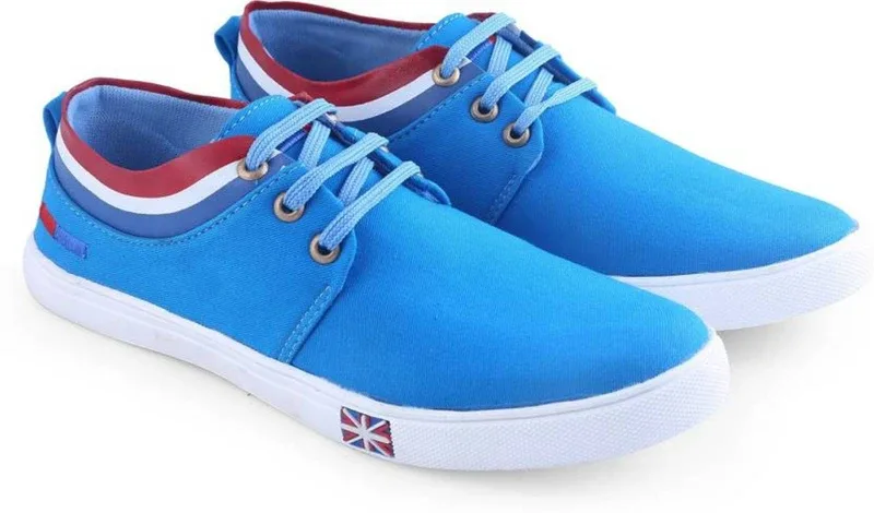Clerk Boys Lace Sneakers(Blue, 12-13 Years)