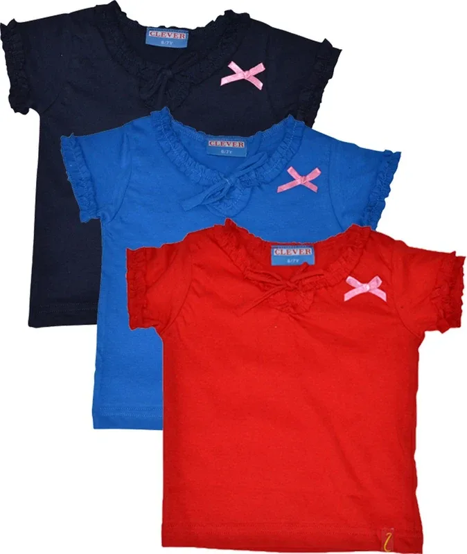clever Casual Cotton Blend Top(Multicolor, Pack of 3)