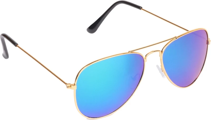 CRIBA Aviator Sunglasses(For Men & Women, Multicolor)