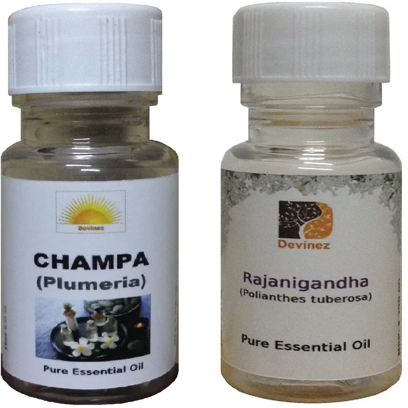 Devinez Champa, Rajnigandha Aroma Oil Essential Oil(2 x 60 ml)