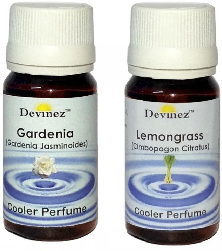 Devinez Lemongrass, Gardenia Aroma Oil Gardenia and Lemongrass Cooler Perfume , 30ml each(2 x 30 ml)