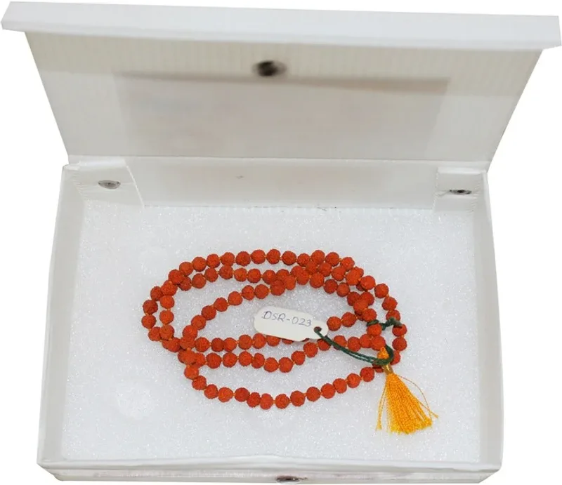 Divine Store Mala Deity Ornament(Rudraksha Mala)