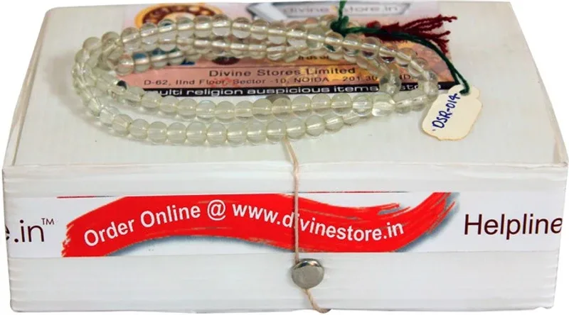 Divine Store Mala Deity Ornament(Sphatik Mala)