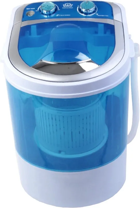 DMR 3/1.5 kg Washer with Dryer Ready to Wear Clothes White, Blue(30-1208)