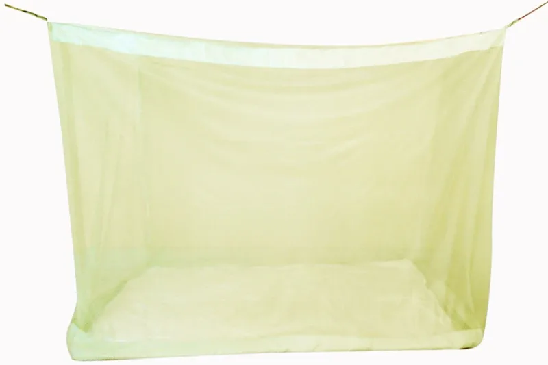 Elegant 6.5x6.5 Feet Polynet Double Bed Polynet Mosquito Net provides total insect protection. This design really is the best available. It is an easy care, machine washable and 10