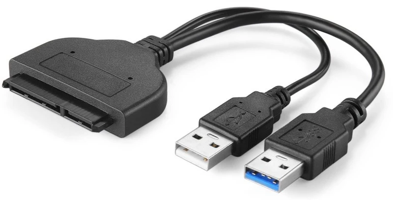 Ever Forever Sata Converter Adapter USB Adapter(Black)