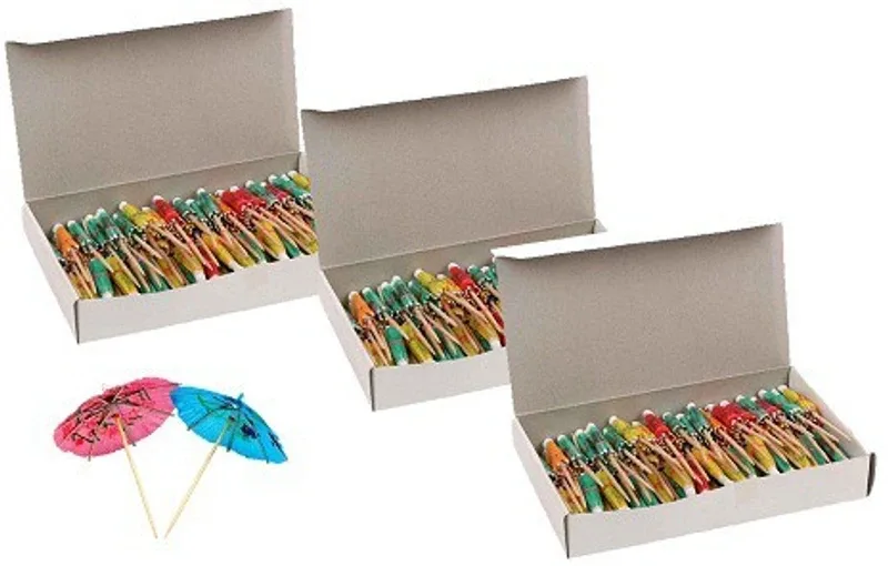 EZEE Umbrella Wooden(3.5 inch, Pack of 3)