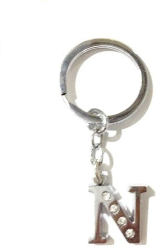 Ezone Alphabet N Key Chain(Multicolor)