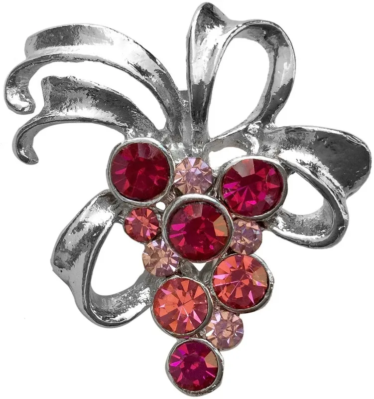 FURE Bunch Of Grapes Brooch(Pink)