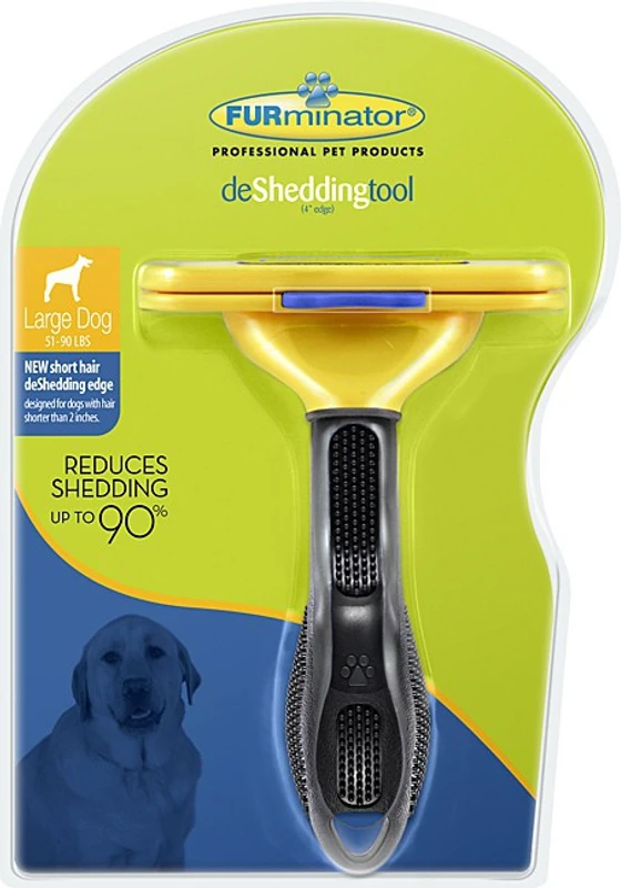 FURMINATOR Deshedding Tool Large Short Hair Shedding Blade for  Dog