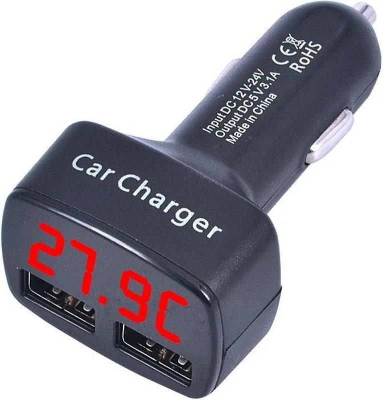 FUTABA 15.5 W Turbo Car Charger(Black)