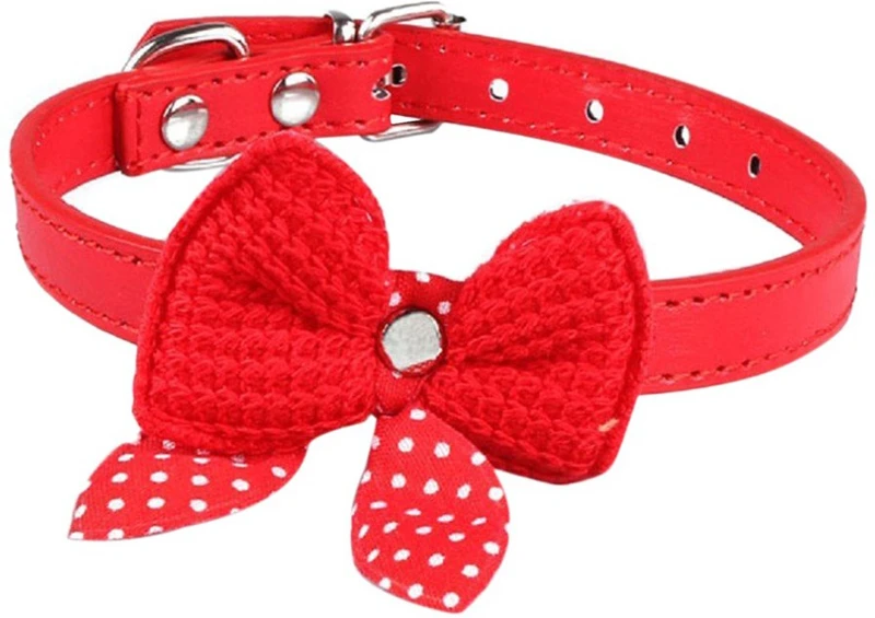FUTABA 421 Red Collar Embellished Dog Collar Charm(Red, Other)