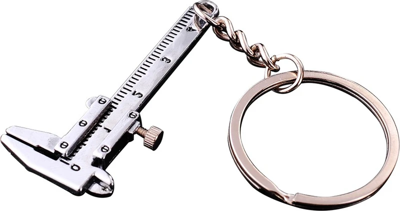 Futaba Vernier Calliper Key Chain(Silver)