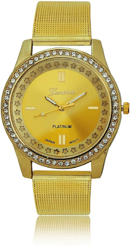 Geneva Platinum Analog Watch  - For Women