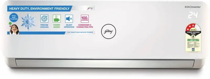 Godrej 2018 Model 1.5 Ton 3 Star Split Inverter AC(GIC 18NTC3-WSA, White)