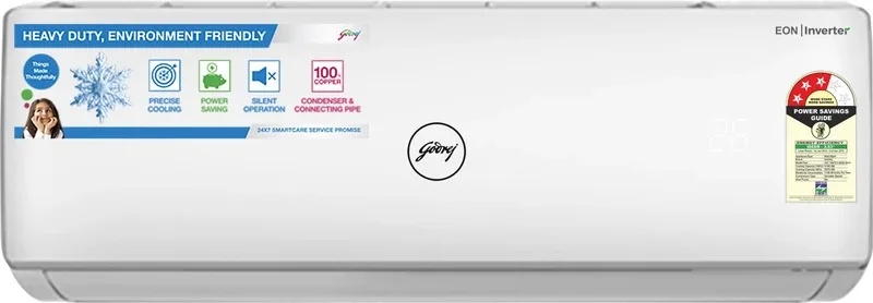Godrej 2019 Model 1.5 Ton 3 Star Split Inverter AC(GIC 18WTC3-WSB, White)