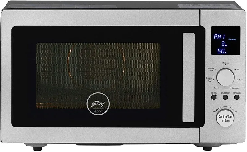 Godrej 28 L Convection Microwave Oven(GME 528 CIP1 QM, Silver)