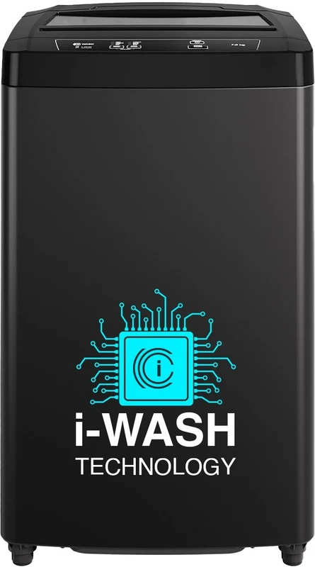 Godrej 7 kg I-Wash Technology Providing 1-Touch Wash Fully Automatic Top Load Washing Machine Grey(WTEON 700 AP GPGR)