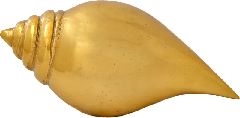 HanDecor Decorative Shankh(Yellow)