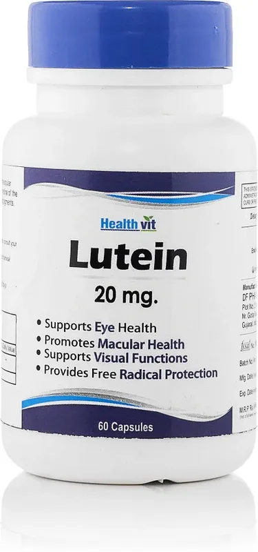 HealthVit Lutein 20mg 60 capsules(20 mg)
