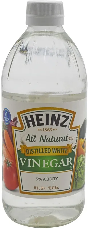 HEINZ All Natural Distilled White Vinegar, 5% Acidity - 473ml (16oz) Vinegar(473 ml)