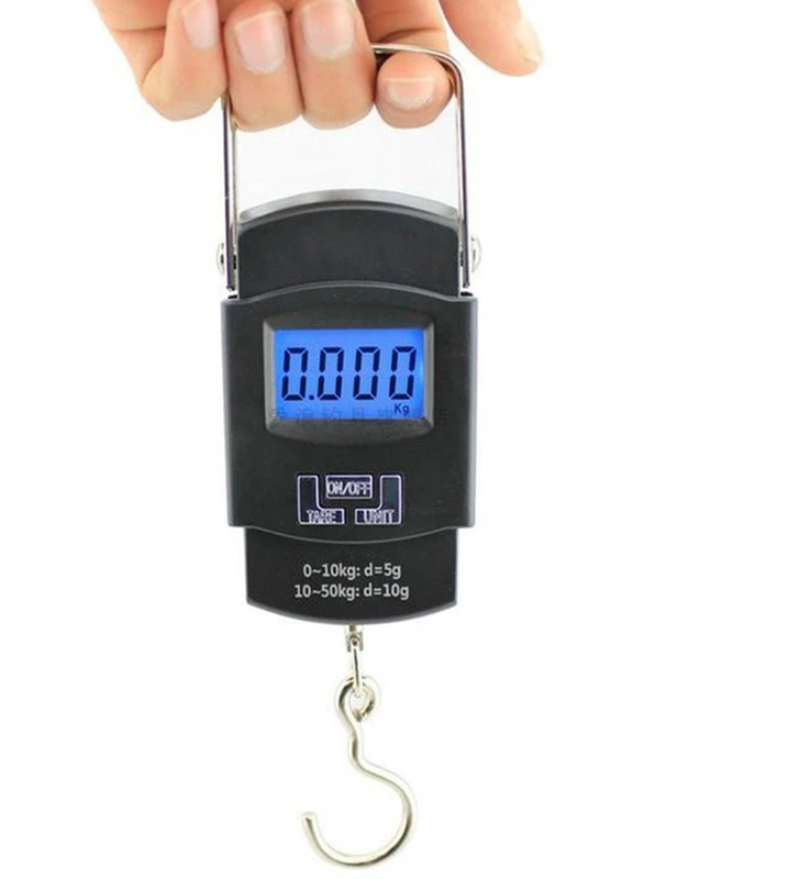 HomeSpecial Cheap luggage scale Extent 40kg Weighing Scale(Black)