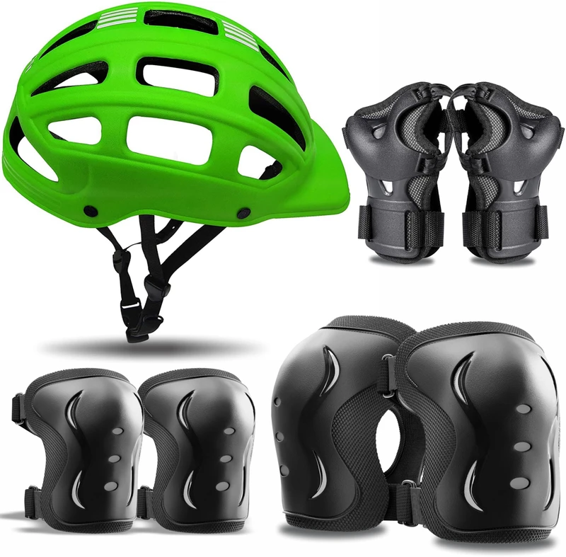 Jaspo SX 4 protective set green Skating Kit