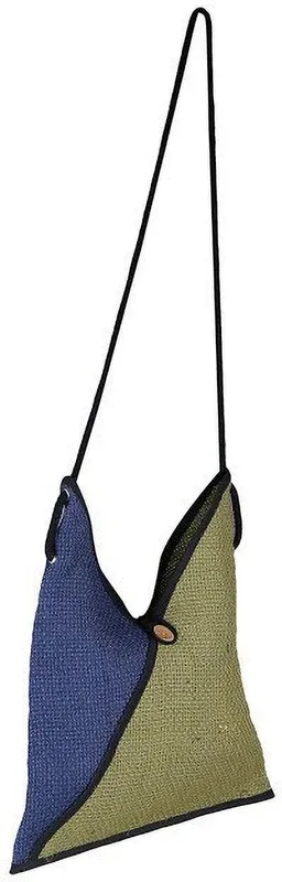 Jute Tree Blue, Green Sling Bag Jb42-Fisher Bag-Blu/Grn
