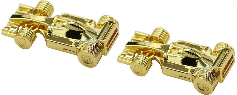 KBR PRODUCT 1+1 combo attractive sport car shape USB 2.0 removable storage 16 GB Pen Drive Compatible with Gaming Console, Desktop Computer, Audio Player, Television, Laptop USB 2.0 Metal Case(Gold)