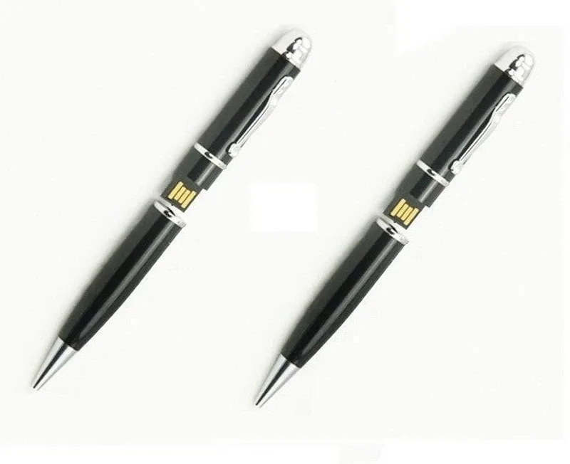 KBR PRODUCT 1+1 Combo designer LED Laser Light Ball Pen 4 GB Pen Drive Compatible with Gaming Console, Desktop Computer, Audio Player, Television, Laptop USB 2.0 Metal Case(Black)