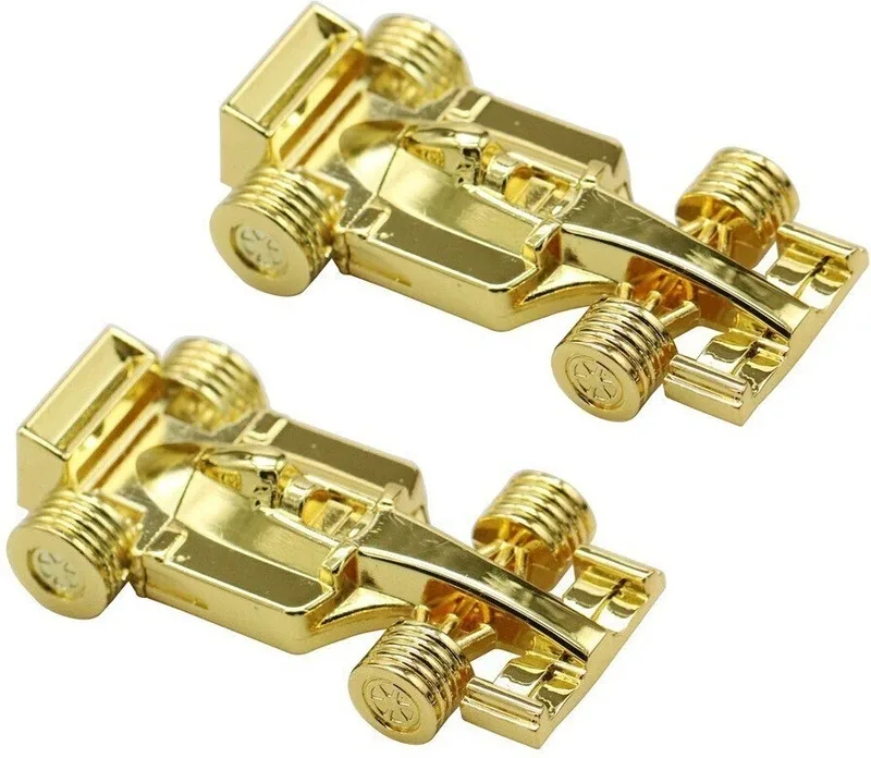 KBR PRODUCT 1+1 combo fancy golden racing car USB 2.0 storage device 32 GB Pen Drive Compatible with Gaming Console, Desktop Computer, Audio Player, Television, Laptop USB 2.0 Meta