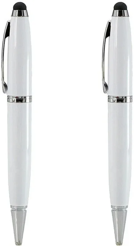 KBR PRODUCT 1+1 COMBO MULTIFUNCTIONAL DESIGNER STYLUS BALL PEN USB 2.0 8 GB Pen Drive Compatible with Gaming Console, Desktop Computer, Audio Player, Television, Laptop USB 2.0 Met