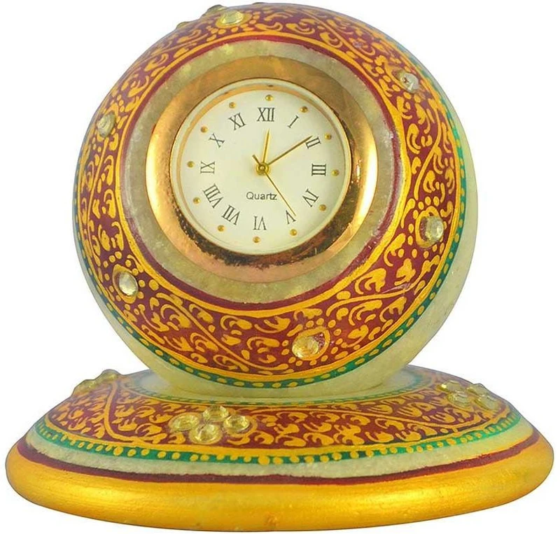 Khatu shyam Analog Multicolor Clock