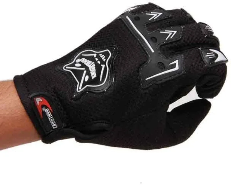 KNIGHTHOOD Knighthood Full Finger Riding Gloves(Black)