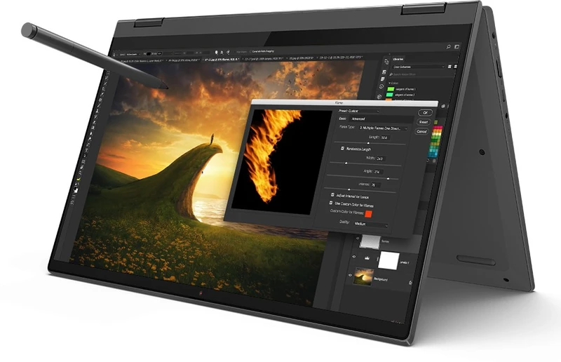 Lenovo IdeaPad Flex 5 Intel Core i3 11th Gen - (8 GB/512 GB SSD/Windows 10 Home) 14ITL05 2 in 1 Laptop(14 Inch, Graphite Grey, 1.5 kg, With MS Office)