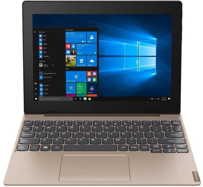 Lenovo Tab Ideapad D330 (4 GB, 128 GB, Wi-Fi) With Keyboard and Active Pen and Windows Pro OS 4 GB RAM 128 GB ROM 10.1 inches with Wi-Fi Only Intel Celeron N4000 Tablet (Mineral Grey)